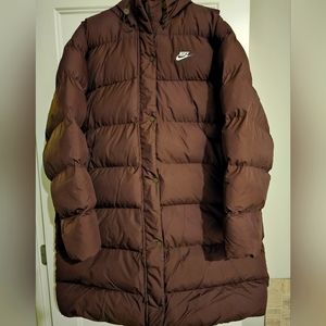New Nike Puffer Parka sz xl